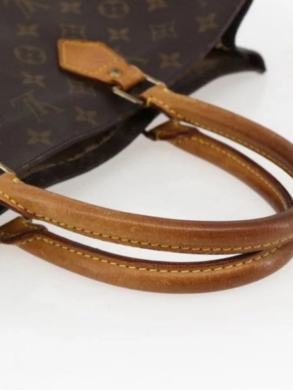 LOUIS VUITTON Monogram Sac Plat Hand Bag M51140 LV Auth bs33569 - Picture 6 of 16